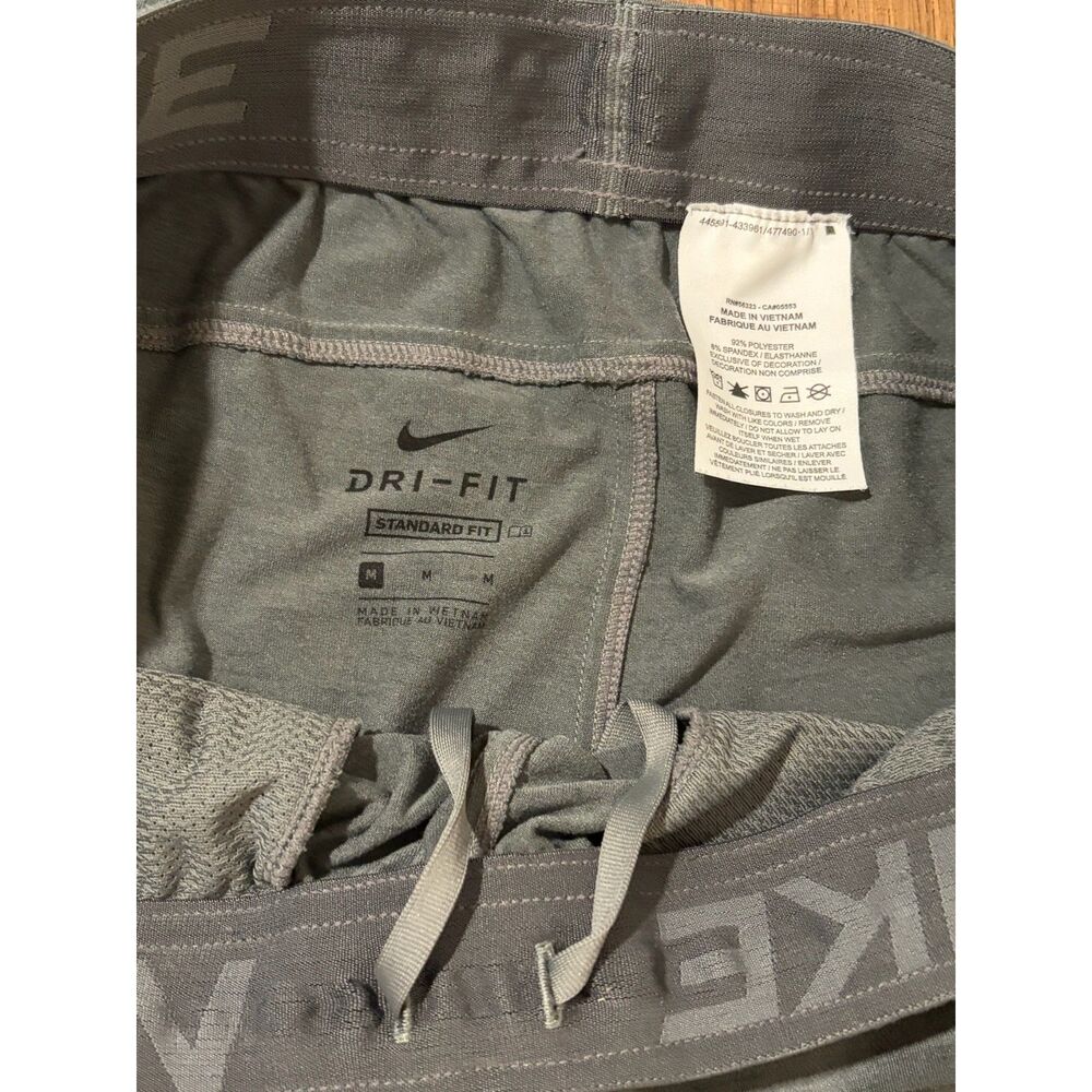 Nike Mens Gray Dri-FIT Jogger Pants, Medium EUC - Picture 6 of 7